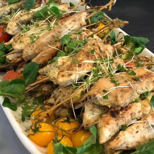 chicken skewers